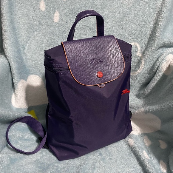 Longchamp Bilberry Folding Backpack